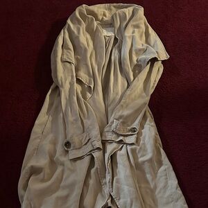 Thread & Supply Light Tan Trench Coat